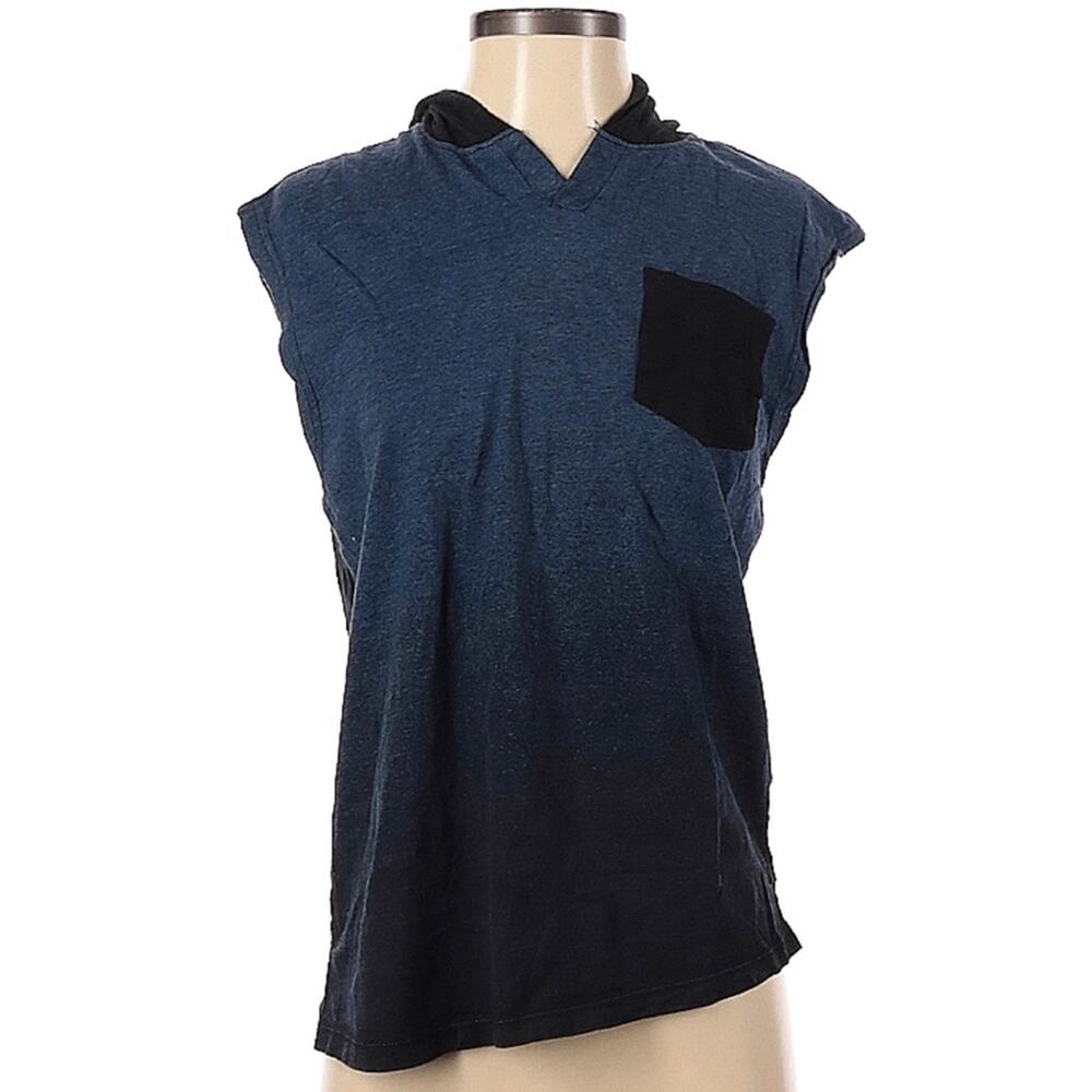 PX Clothing sleeveless hooded T-shirt size small
